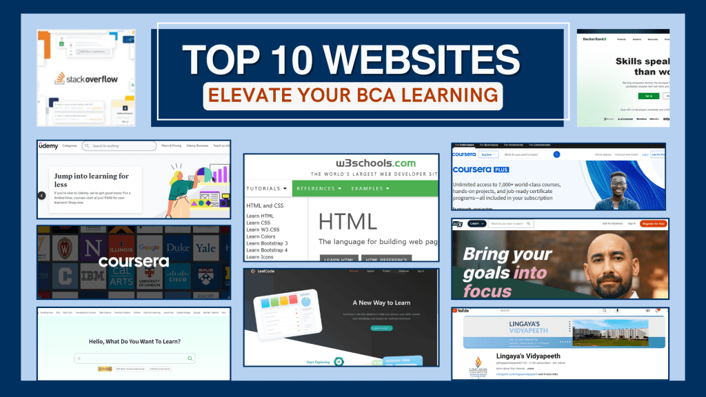 10 Websites to Upskill Your BCA Journey